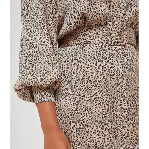 NWT Anthropologie x Mare Mare Laurie Cheetah Mini Dress | 1X - Picture 2 of 7